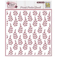 Heart Branches - Stencil - Nellie's Choice