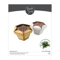 Flower Pottery- Dies - ModaScrap