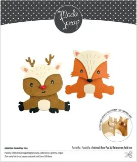 Animal Box Fox & Reindeer Add-On - Dies - ModaScrap