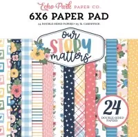 Our Story Matters - Paper Pad - 6"x6" - Echo Park