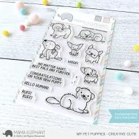 My Pet Puppies - Clear Stamps - Mama Elephant