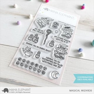 Magical Wizards - Clear Stamps - Mama Elephant