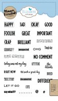 Moods - Clear Stamps - Planner Essentials - Elizabeth Craft Designs