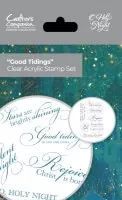 O' Holy Night - Good Tidings - Clear Stamps - Crafters Companion
