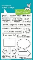 Open Me - Clear Stamps