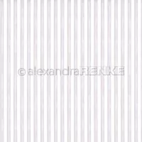 Aquarell-Streifen Hase hell - Scrapbooking Paper - 12"x12" - Alexandra Renke