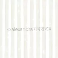 Breite Streifen Frühlingsgrün - Scrapbooking Paper - 12"x12" - Alexandra Renke