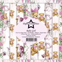 Baby Girl - Paper Pack - 6"x6" - Paper Favourites
