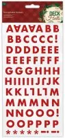 Felt Alphabet Stickers Red - Papermania/Docraft