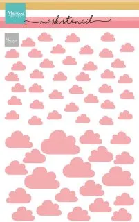 marianne d mask stencil Clouds