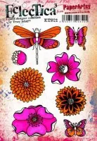 Eclectica³ Set 21 - Rubber Stamps - PaperArtsy