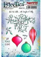 Eclectica³ Set 22 Christmas - Rubber Stamps - PaperArtsy