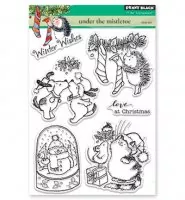 Under The Mistletoe - Clear Stamps