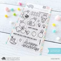 Eggtastic - Clear Stamps - Mama Elephant