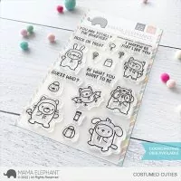 Costumed Cuties - Clear Stamps - Mama Elephant