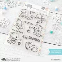 Ice Fishing - Clear Stamps - Mama Elephant
