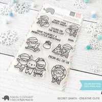 Secret Santa - Clear Stamps - Mama Elephant