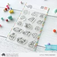 Little Frog Agenda - Clear Stamps - Mama Elephant