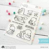 Book Club - Clear Stamps - Mama Elephant
