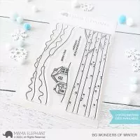 BG Wonders of Winter Clear Stamps Mama Elephant