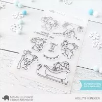 Holly's Reindeer Clear Stamps Mama Elephant