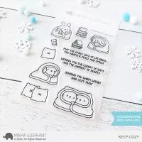 Keep Cozy - Clear Stamps - Mama Elephant