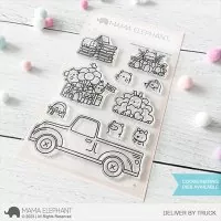 Deliver by Truck - Clear Stamps - Mama Elephant