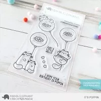 It's Poppin - Clear Stamps - Mama Elephant