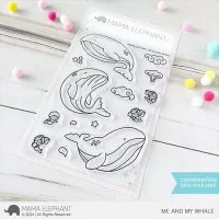 Me and My Whale Clear Stamps Mama Elephant