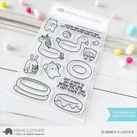 Summer Floaties Clear Stamps Mama Elephant