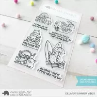 Deliver Summer Vibes - Clear Stamps - Mama Elephant