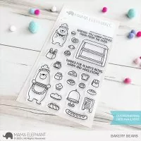 Bakery Bears - Clear Stamps - Mama Elephant