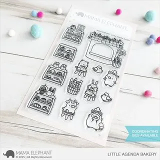 Little Agenda Bakery - Stamp & Die Bundle - Mama Elephant