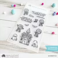 Mummified Mama Elephant Stamp & Die Bundle