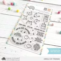 Circle of Friends - Clear Stamps - Mama Elephant