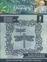 Dancing Dragonfly - Water Lily Frame - Dies - Crafters Companion