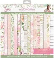 Garden of Love - Paper Pad - 12"x12" - Crafters Companion