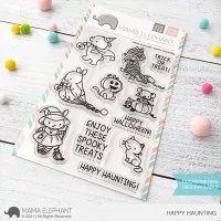 Happy Haunting - Clear Stamps - Mama Elephant