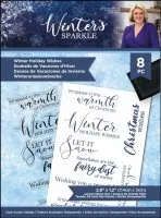 Winter's Sparkle - Winter Holiday Wishes - Clear Stamps - Crafters Companion