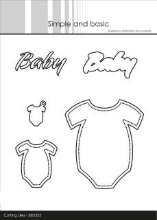 Baby Onesie - Dies - Simple and Basic