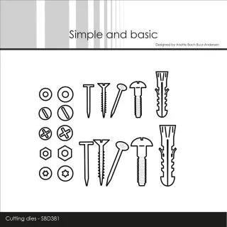 Nails Bits and Pieces - Dies - Simple and Basic