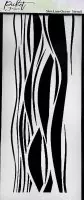 Ocean - Slim Line Stencil - Picket Fence Studios