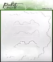 Cloud Coverage - Stencil - Picket Fence Studios