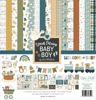 Special Delivery Baby Boy - Collection Kit - 12"x12" - Echo Park