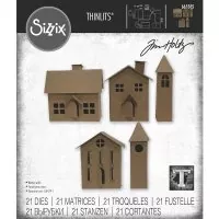 Paper Village #2 - Thinlits - Dies - Tim Holtz - Sizzix