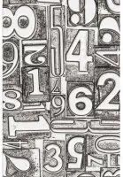 Tim Holtz 3-D Embossing Folder - Numbered - Sizzix