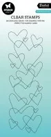 Essentials Nr. 372 Heart Background - Clear Stamps - Studio Light