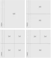 Sn@p! - Flipbook Page Refills - Multi 6"x8" - Simple Stories