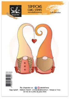 SO' Celebrate: Lutins amoureux - Cling Stamps - Sokai