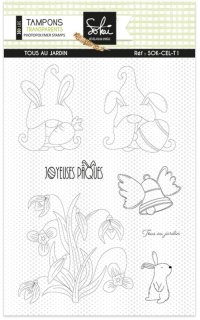 SO' Celebrate: Tous au Jardin - Clear Stamps - Sokai